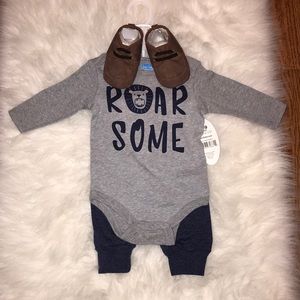 Bon Bebe Infant Onesie Shirt with Pants